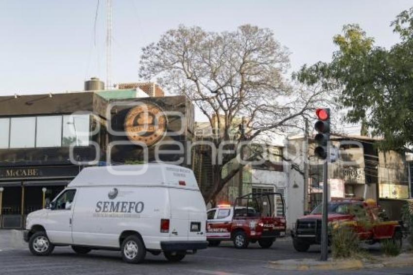 NOTA ROJA . AVENIDA JUÁREZ