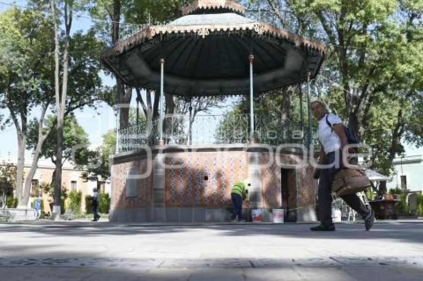 TLAXCALA . MANTENIMIENTO KIOSKO