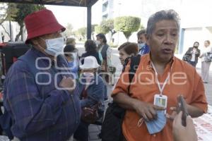 JUBILADOS BUAP . MANIFESTACIÓN