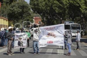 MANIFESTACIÓN . BULEVAR 5 DE MAYO