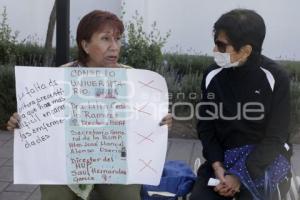 JUBILADOS BUAP . MANIFESTACIÓN