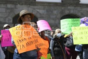 TLAXCALA . MANIFESTACIÓN ACUITLAPILCO