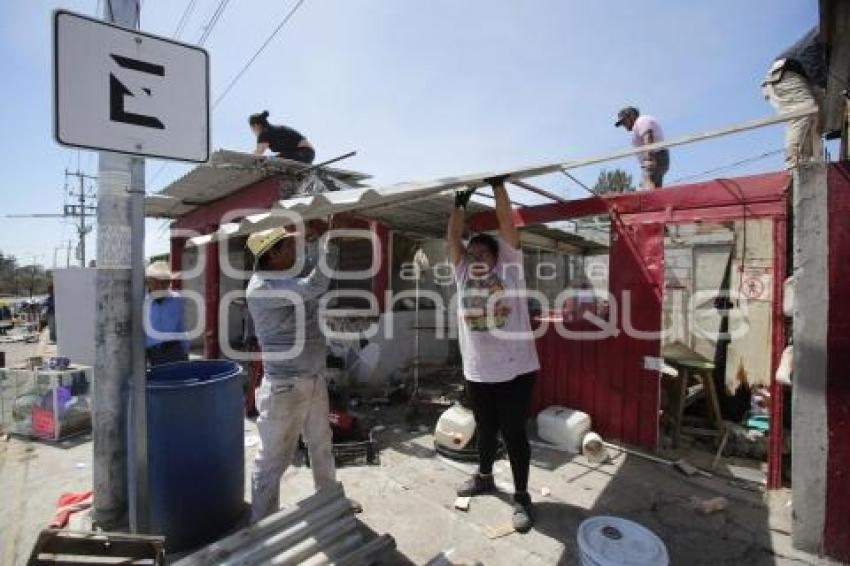 CERESO . COMERCIANTES CASETAS