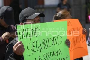 TLAXCALA . MANIFESTACIÓN ACUITLAPILCO