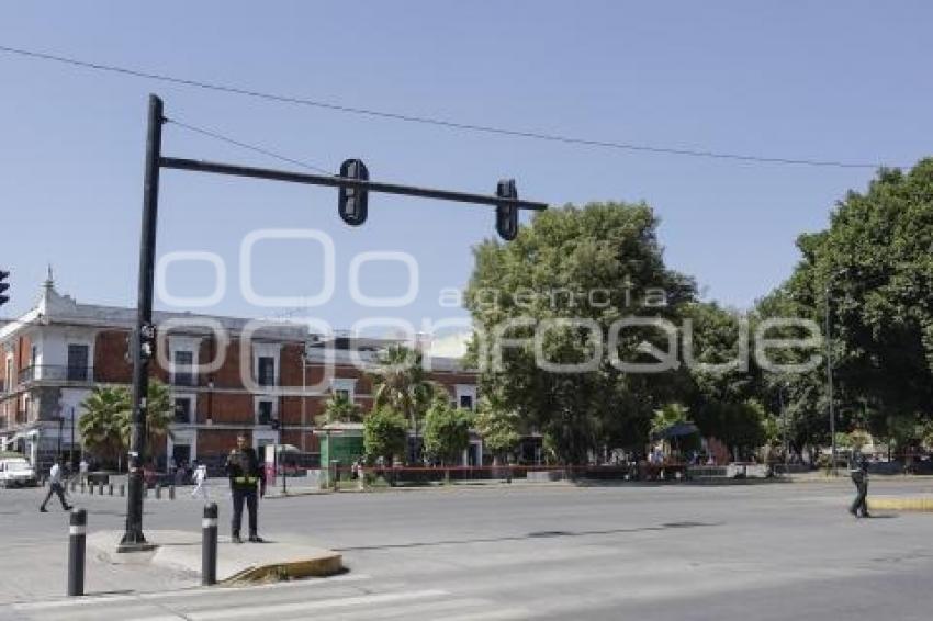 MANIFESTACIÓN . BULEVAR 5 DE MAYO