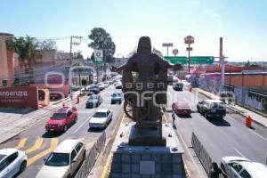 TLAXCALA . ESCULTURA LA HILANDERA