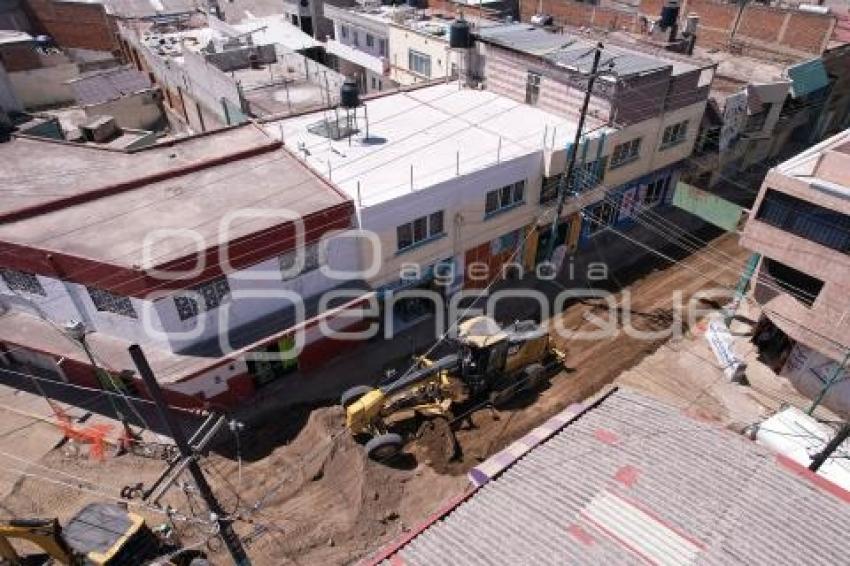 TLAXCALA . TRABAJOS PAVIMENTACIÓN