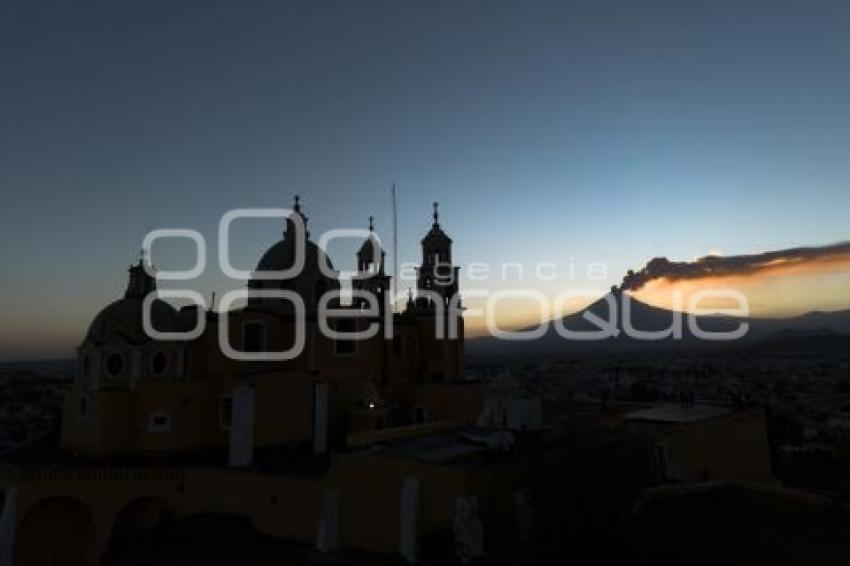 ATARDECER . POPOCATÉPETL