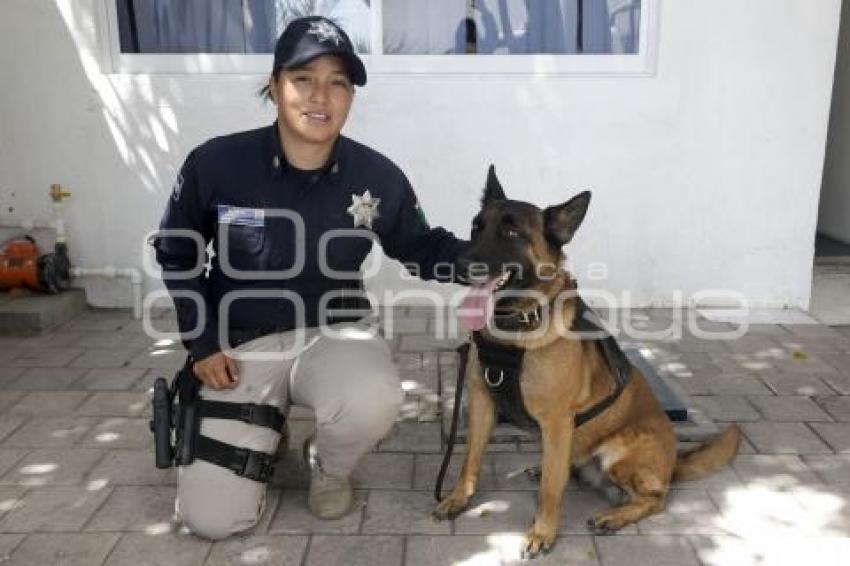 DÍA DE LA MUJER . POLICÍA K9