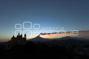 ATARDECER . POPOCATÉPETL