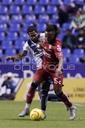 FÚTBOL . CLUB PUEBLA VS ATLAS