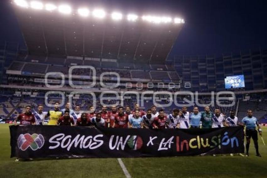 FÚTBOL . CLUB PUEBLA VS ATLAS