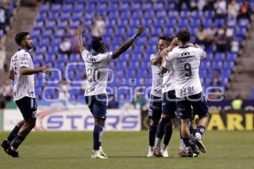 FÚTBOL . CLUB PUEBLA VS ATLAS