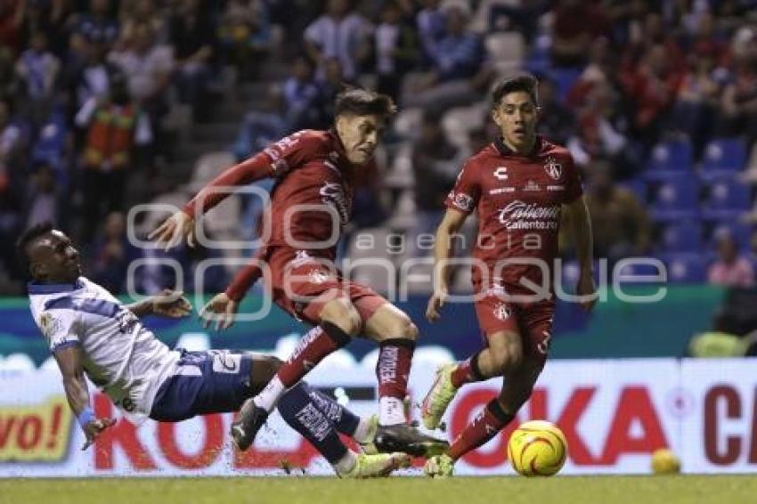 FÚTBOL . CLUB PUEBLA VS ATLAS