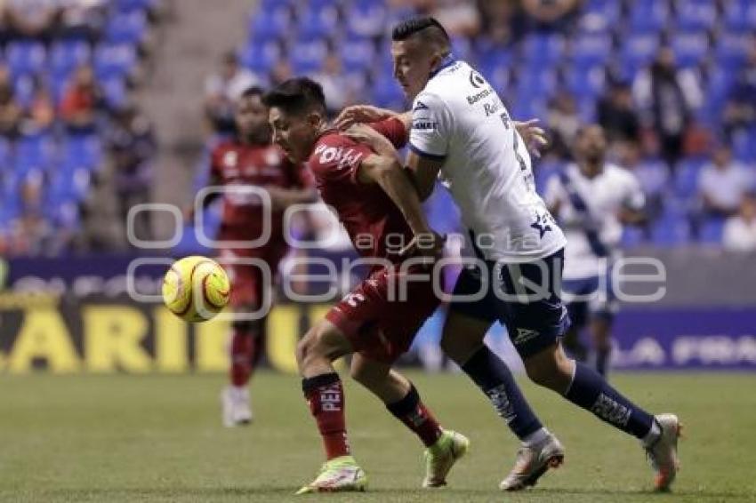 FÚTBOL . CLUB PUEBLA VS ATLAS