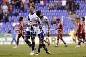 FÚTBOL . CLUB PUEBLA VS ATLAS