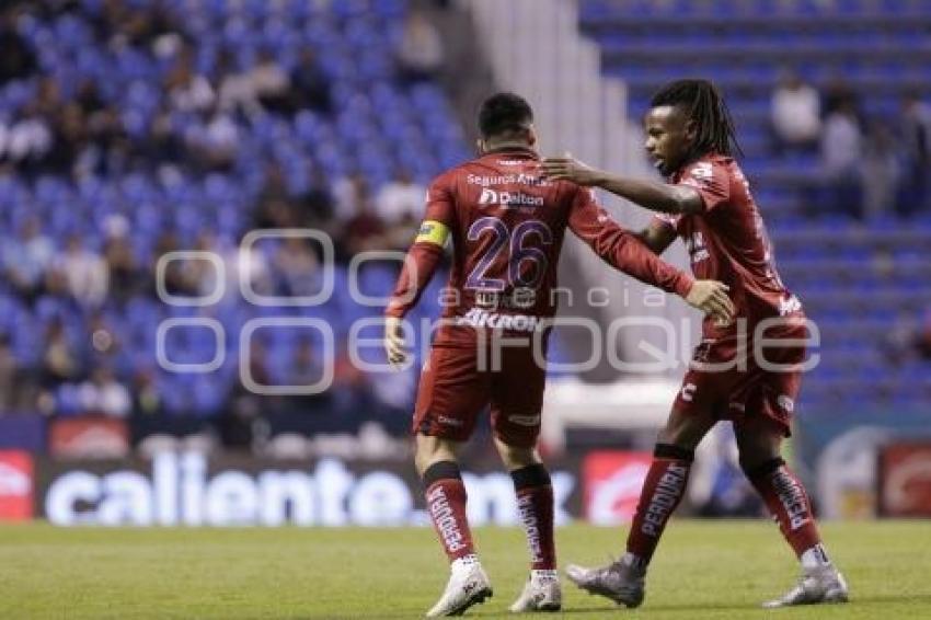 FÚTBOL . CLUB PUEBLA VS ATLAS