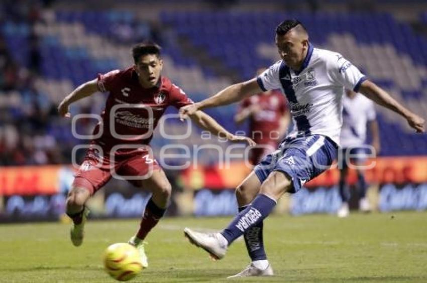 FÚTBOL . CLUB PUEBLA VS ATLAS