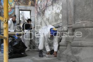 TLAXCALA . RESTAURACIÓN MURALES