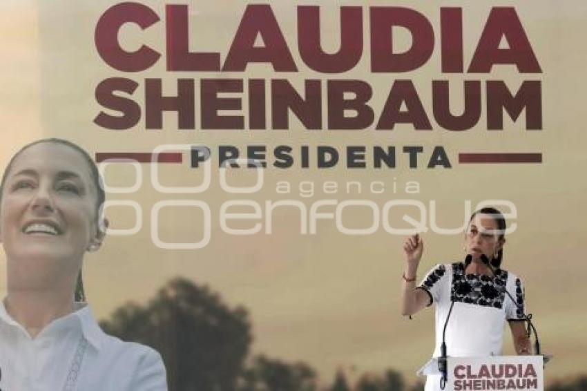 CAMPAÑA CLAUDIA SHEINBAUM . TEPEACA