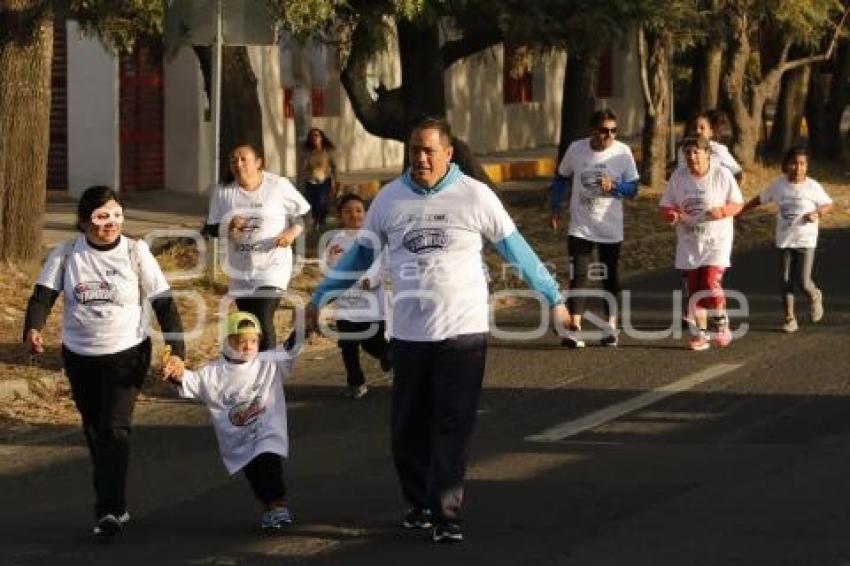 TLAXCALA . CARRERA POR LA SALUD