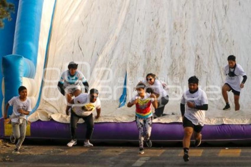 TLAXCALA . CARRERA POR LA SALUD