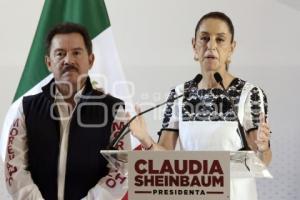 CAMPAÑA CLAUDIA SHEINBAUM . TEHUACÁN