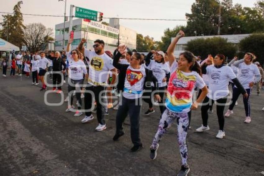 TLAXCALA . CARRERA POR LA SALUD