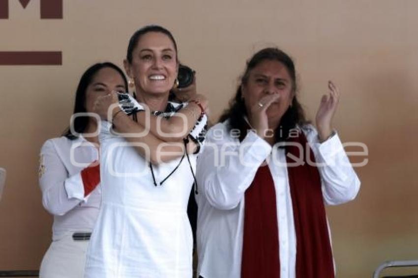 CAMPAÑA CLAUDIA SHEINBAUM . TEHUACÁN