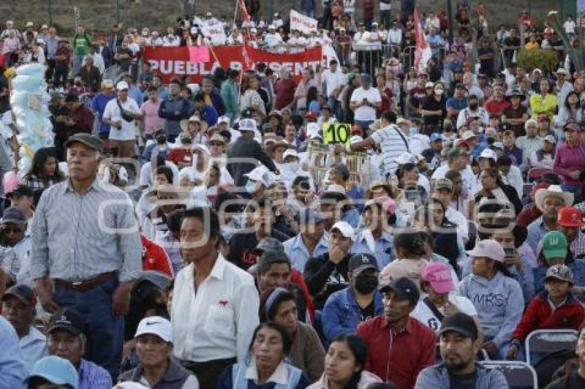 CAMPAÑA CLAUDIA SHEINBAUM . CHOLULA