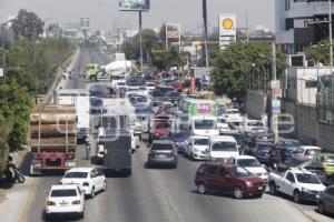 MANIFESTACIÓN . TRÁFICO VEHICULAR