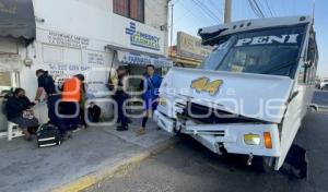 ACCIDENTE TRANSPORTE PÚBLICO