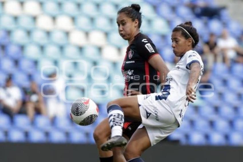 FÚTBOL FEMENIL . PUEBLA VS ATLAS