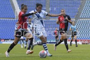 FÚTBOL FEMENIL . PUEBLA VS ATLAS