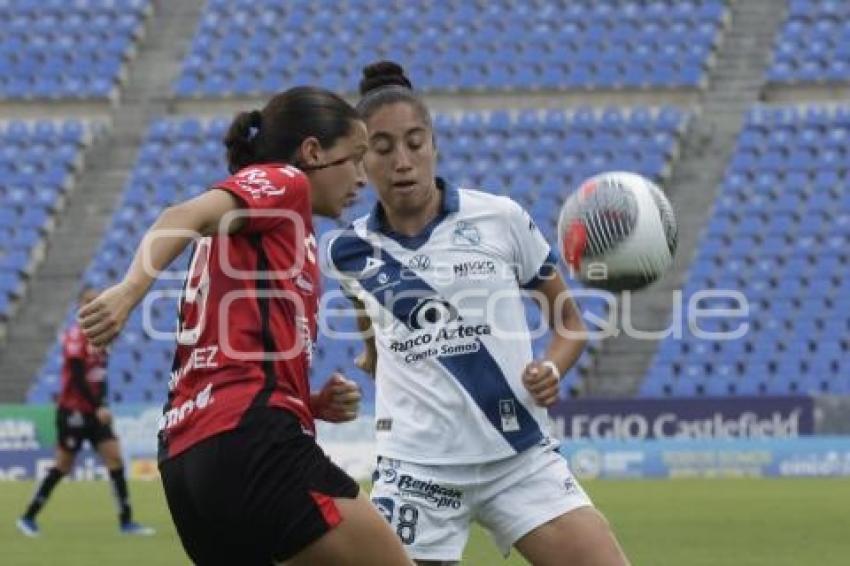 FÚTBOL FEMENIL . PUEBLA VS ATLAS