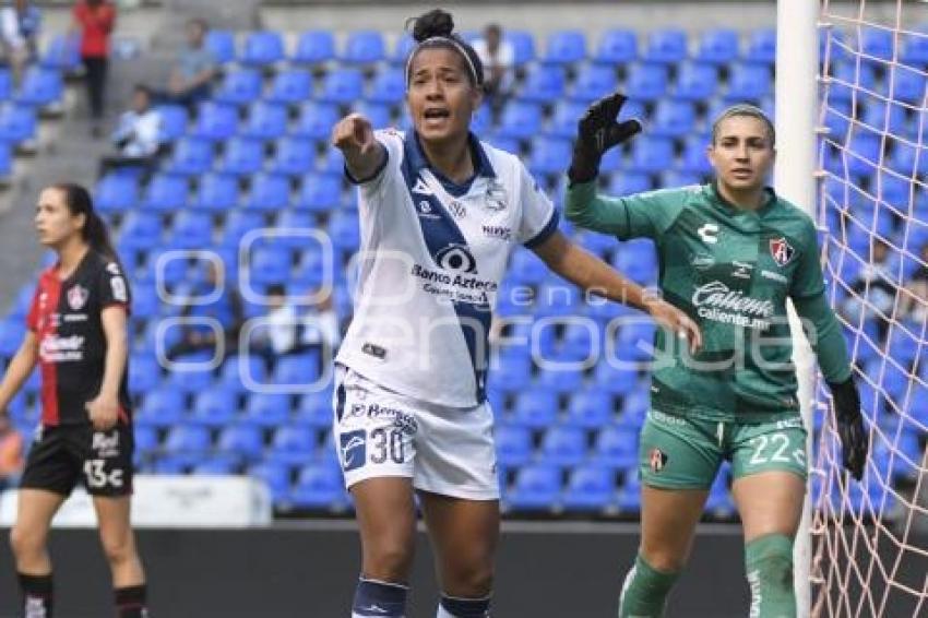 FÚTBOL FEMENIL . PUEBLA VS ATLAS