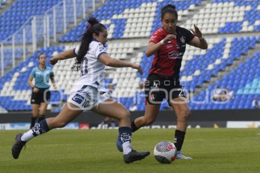 FÚTBOL FEMENIL . PUEBLA VS ATLAS