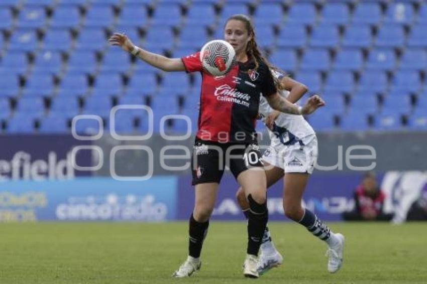 FÚTBOL FEMENIL . PUEBLA VS ATLAS