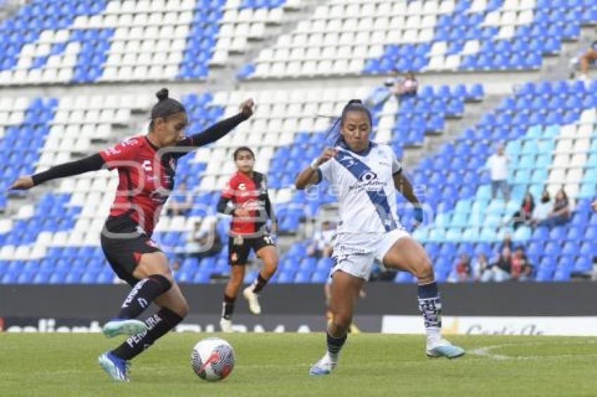 FÚTBOL FEMENIL . PUEBLA VS ATLAS