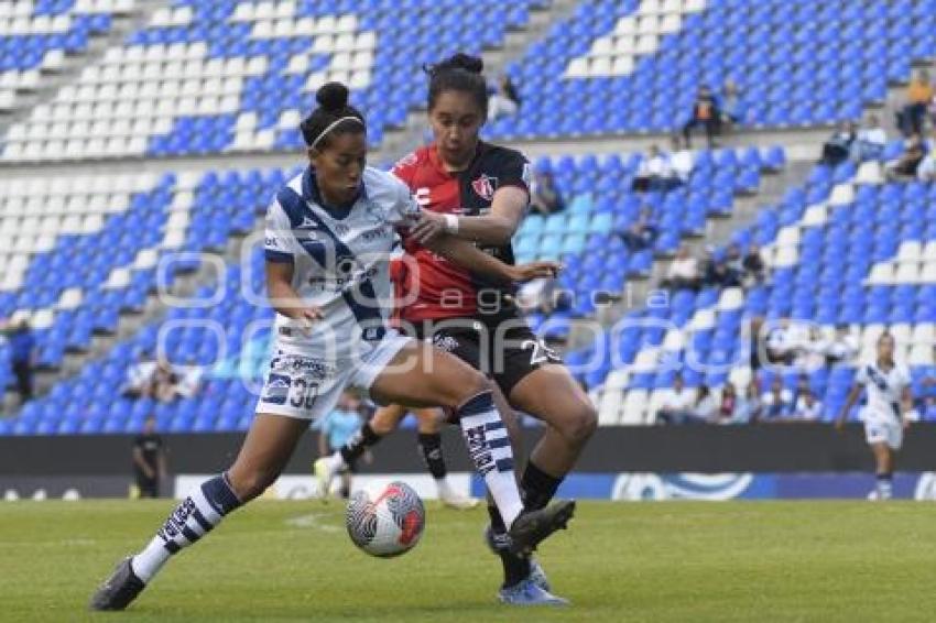 FÚTBOL FEMENIL . PUEBLA VS ATLAS