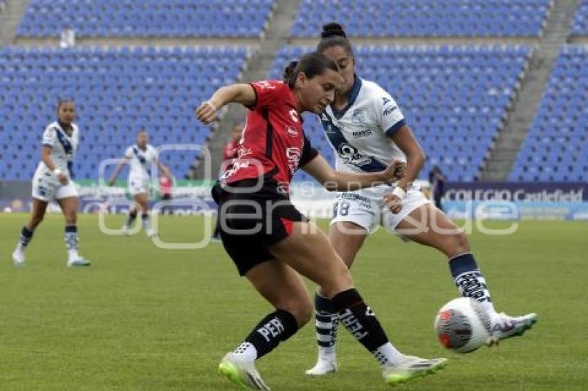 FÚTBOL FEMENIL . PUEBLA VS ATLAS