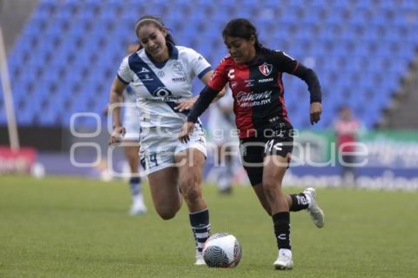 FÚTBOL FEMENIL . PUEBLA VS ATLAS