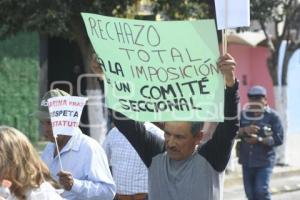 TLAXCALA . MANIFESTACIÓN AYUNTAMIENTO