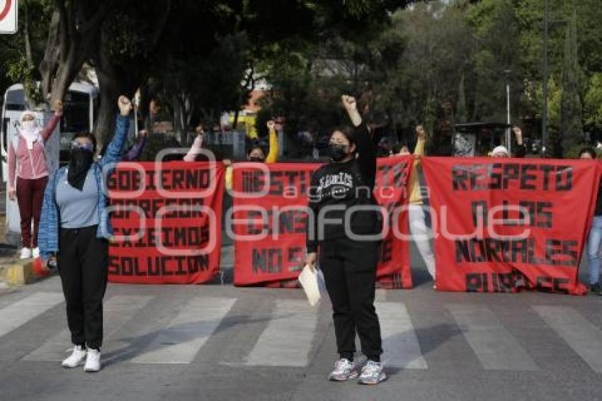 MANIFESTACIÓN . NORMAL DE TETELES 