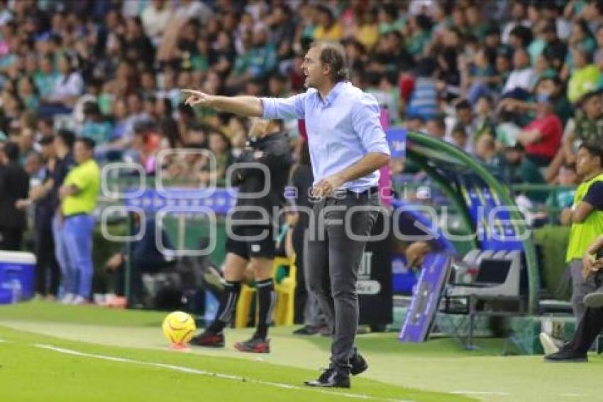 FÚTBOL . LEÓN VS CLUB PUEBLA