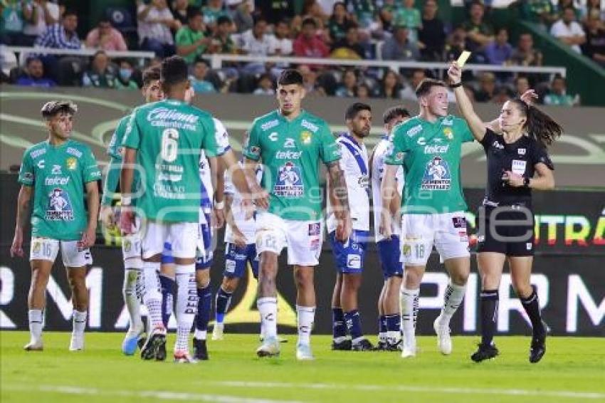 FÚTBOL . LEÓN VS CLUB PUEBLA