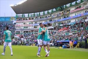 FÚTBOL . LEÓN VS CLUB PUEBLA