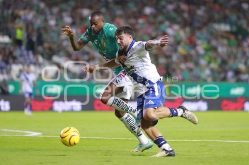 FÚTBOL . LEÓN VS CLUB PUEBLA