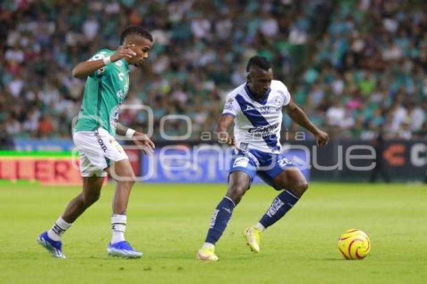 FÚTBOL . LEÓN VS CLUB PUEBLA