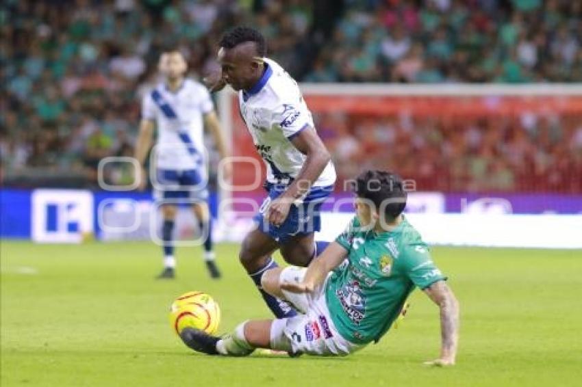 FÚTBOL . LEÓN VS CLUB PUEBLA